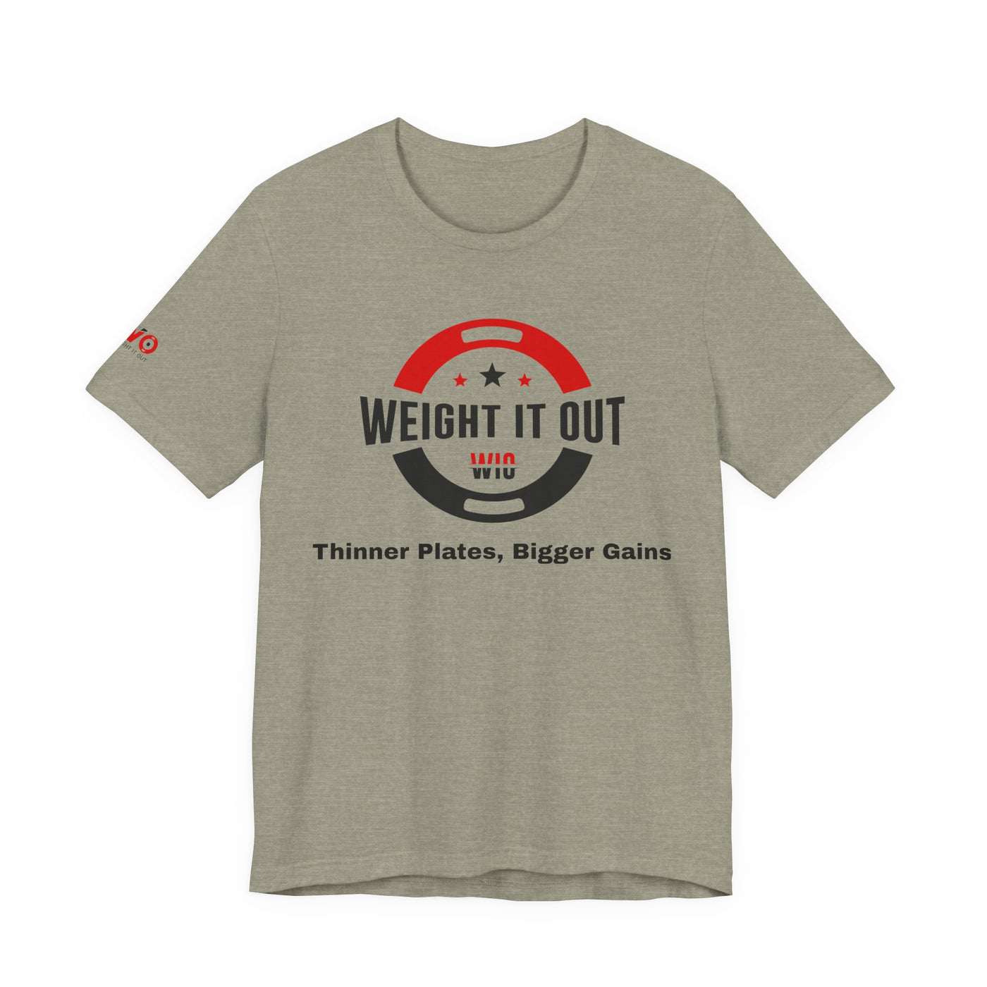 Weight It Out Workout Logo T-Shirt