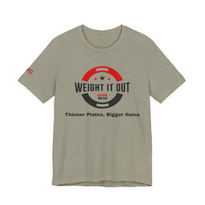 Weight It Out Workout Logo T-Shirt