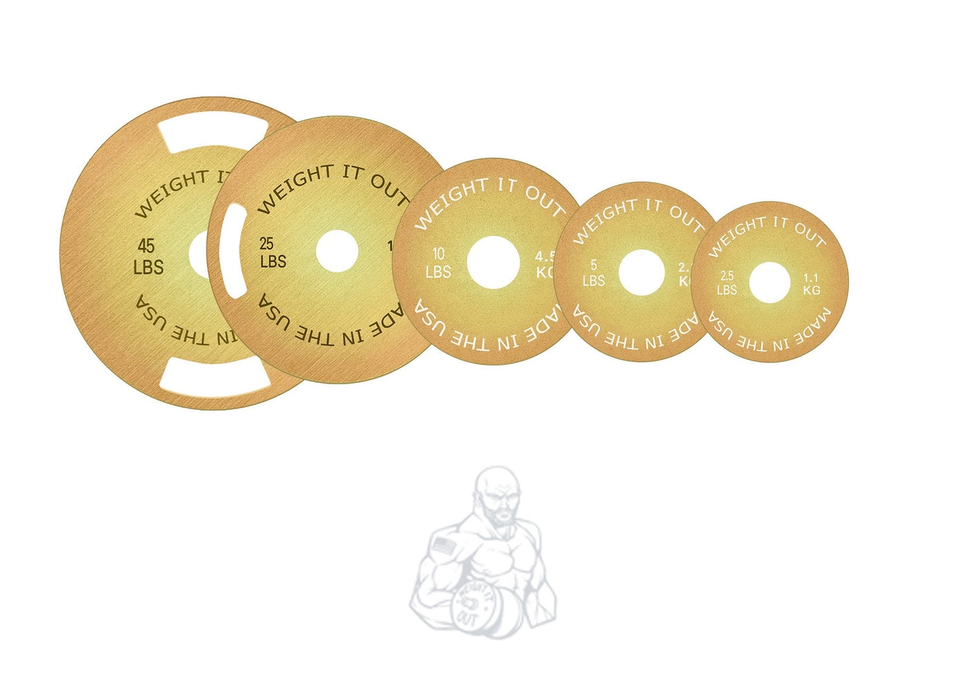 Solid Steel Calibrated Weight Plate Sets