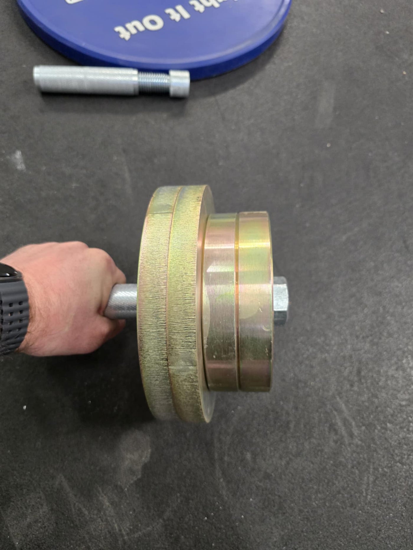 Dumbbell Standard 1" Handle Screwable Pair