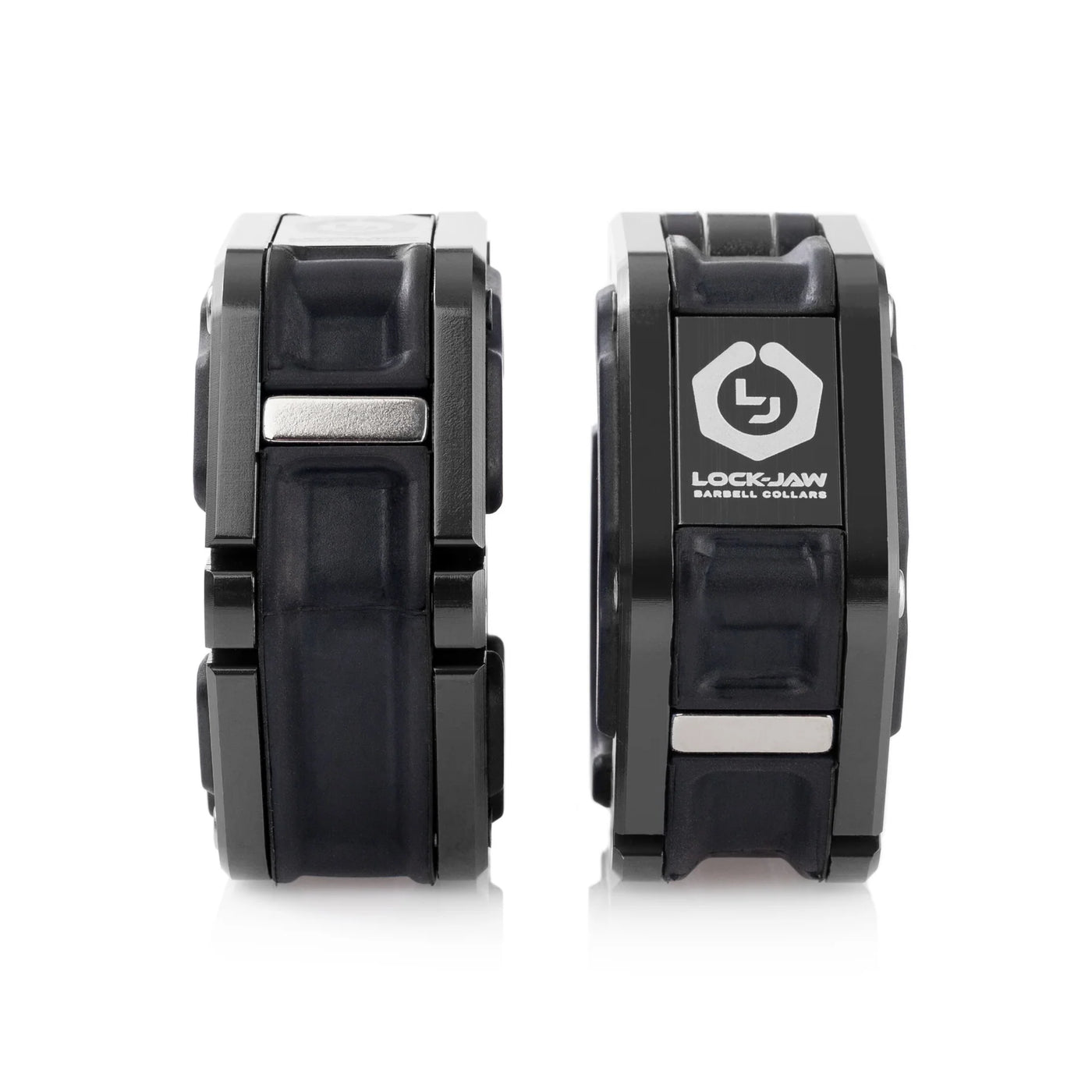 Lock-Jaw Flex 2" Collar Heavy Duty Aluminum and Rubber Padded with Magnets