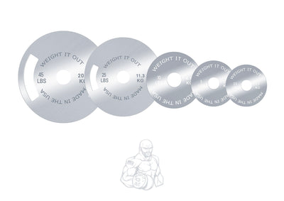 Solid Steel Calibrated Weight Plate Sets