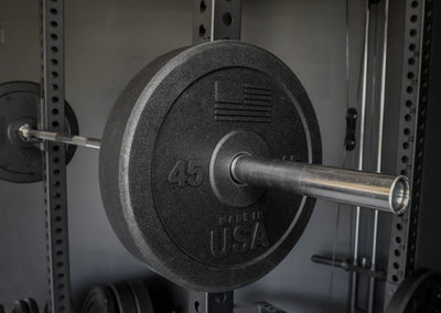 Thick USA Made Bumper Olympic Weight Plate Pairs