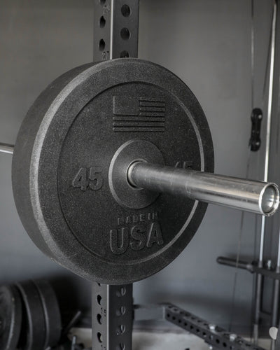 Thick USA Made Bumper Olympic Weight Plate Pairs