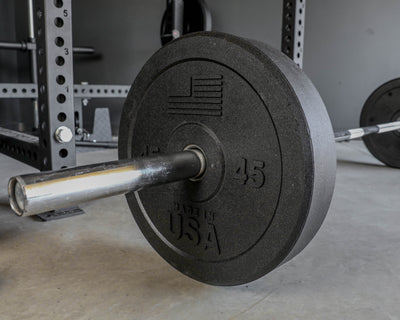 Thick USA Made Bumper Olympic Weight Plate Pairs