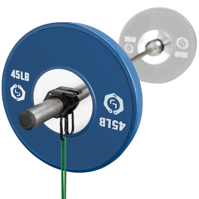 Lock-Jaw The Machine 2" Collar Aluminum Heavy Duty with Clips