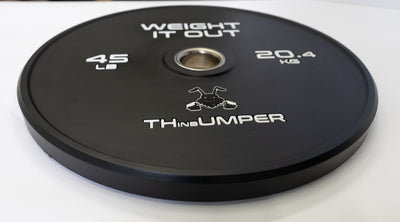 'Thumper' Thin Bumper Weight Plate Sets. (Thinnest Bumper Plates Ever!) Preorder