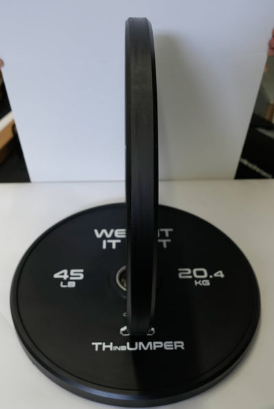 'Thumper' Thin Bumper Weight Plate Sets. (Thinnest Bumper Plates Ever!) Preorder