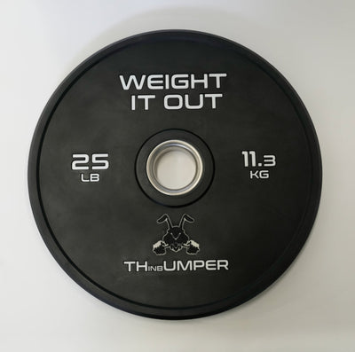 'Thumper' Thin Bumper Weight Plate Sets. (Thinnest Bumper Plates Ever!) Preorder