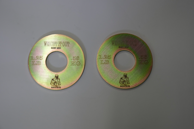 Fractional Solid Steel Mini Olympic Weight Plates