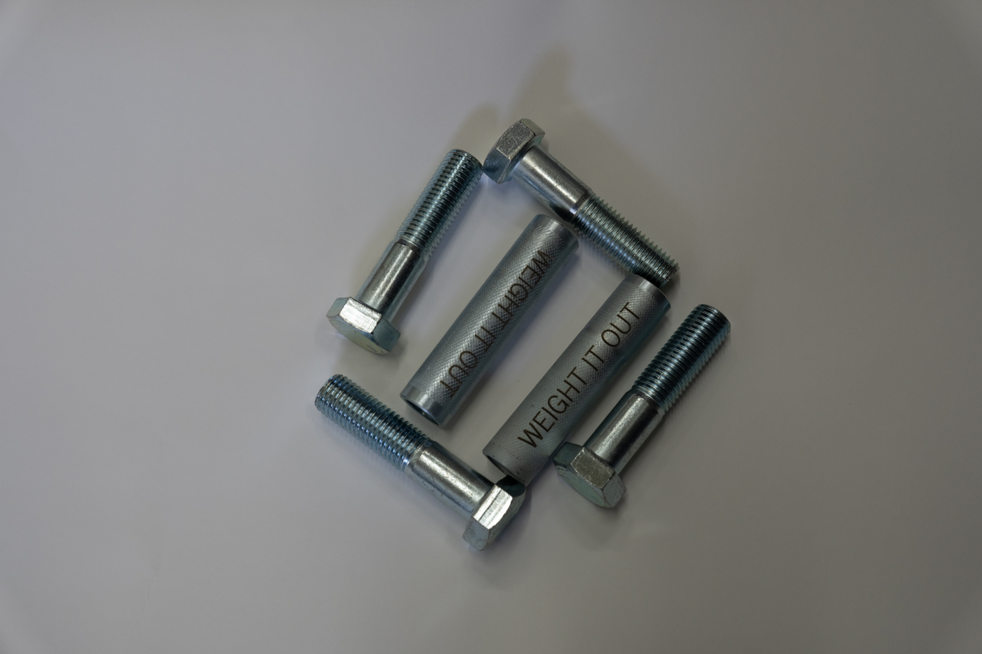 Dumbbell Standard 1" Handle Screwable Pair