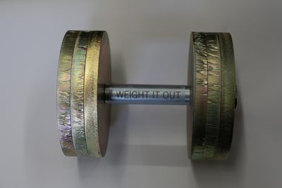 Dumbbell Standard 1" Handle Screwable Pair