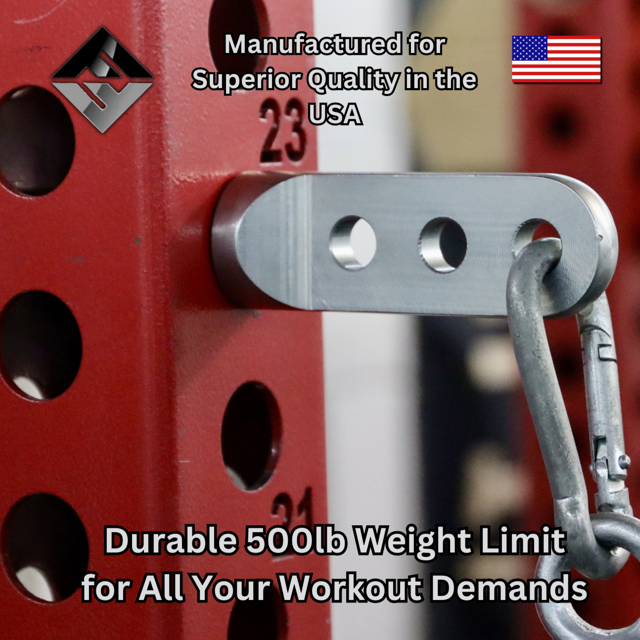 Rack Pulley Pin - Fits 2" & 3" Racks With 5/8" or 1" Hole