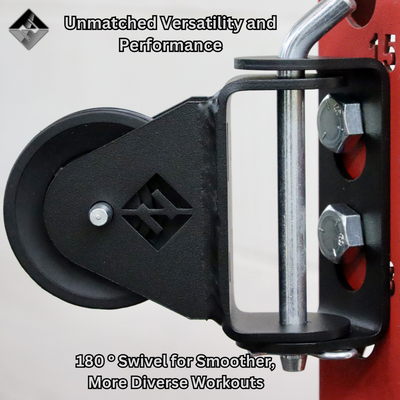 Rack Mounted Swivel Pulley