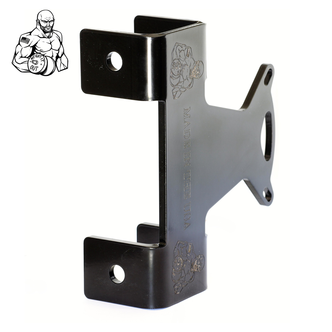 J-Cup Hook Attachment Barbell Holder/Squat Rack Solid Steel USA Made P -  Weight It Out