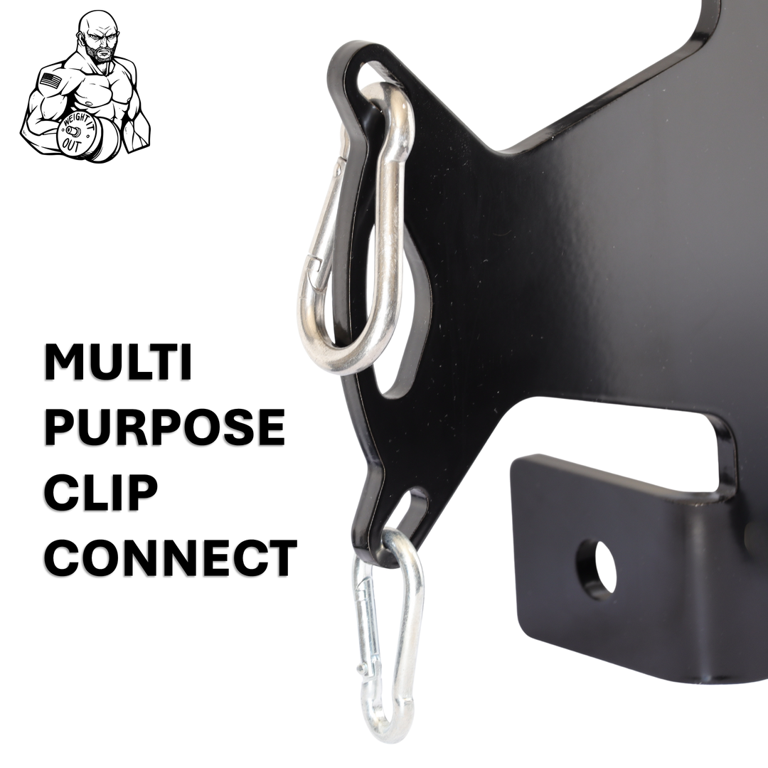 J-Cup Hook Attachment Barbell Holder/Squat Rack Solid Steel USA Made P