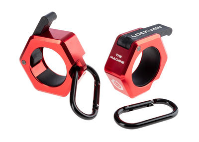 Lock-Jaw The Machine 2" Collar Aluminum Heavy Duty with Clips