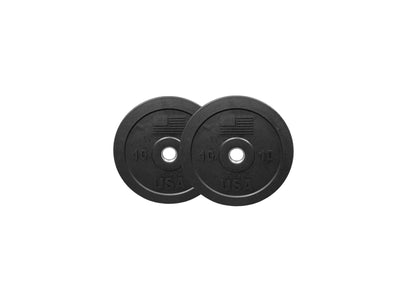 Thick USA Made Bumper Olympic Weight Plate Pairs