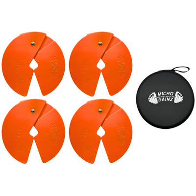 Micro Gainz Orange 2.5LB Dumbbell Fractional Weight Plates