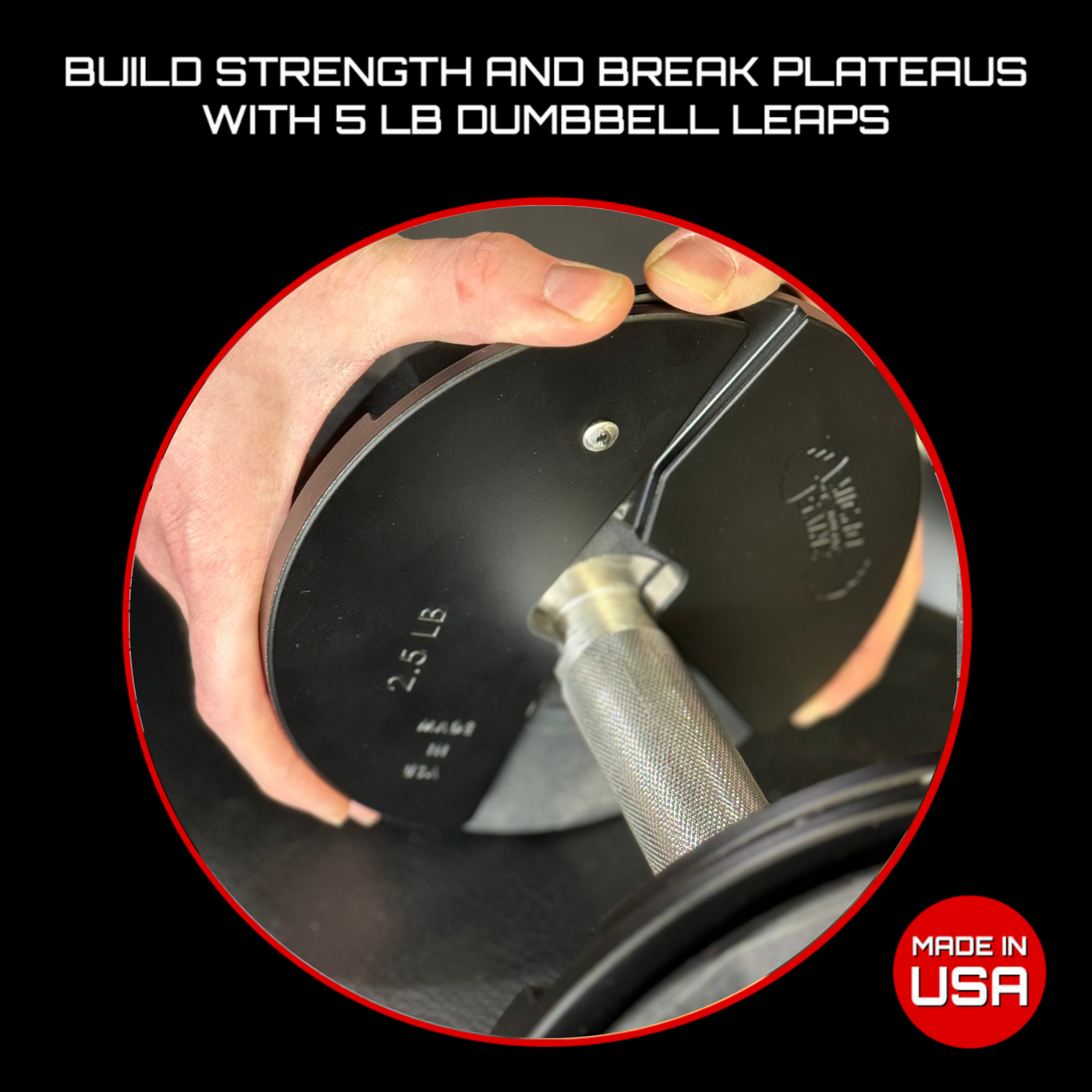 Micro Club Weight Micro Gainz 2.5LB Dumbbell Fractional Weight Plates - Weight It Out