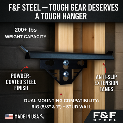 Weight Vest & Rucking Backpack Hanger