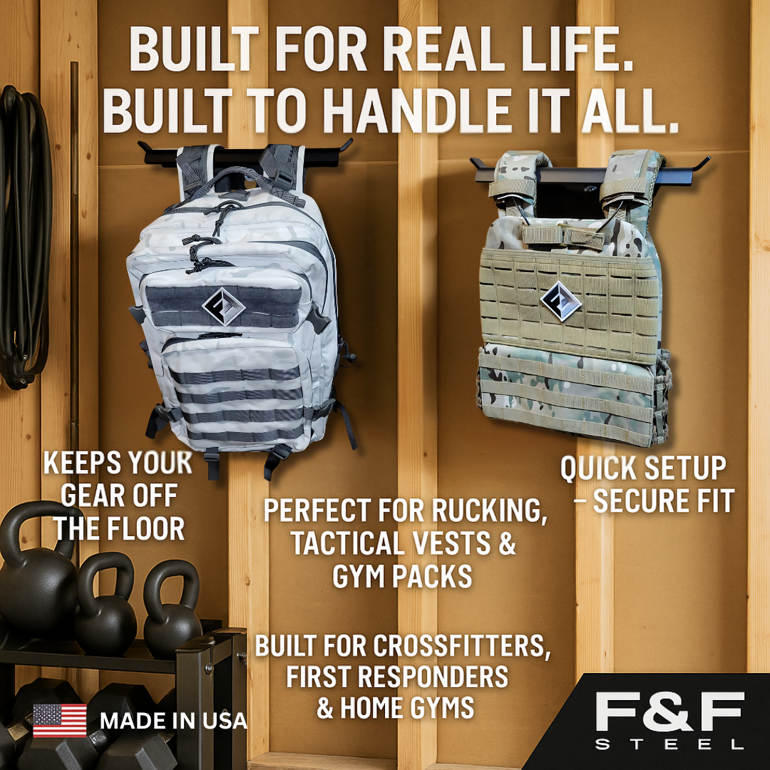 Weight Vest & Rucking Backpack Hanger