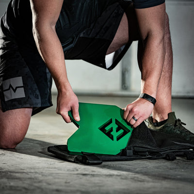 Weight Vest Plates - 18.75LB - 40lb Total Vest Weight