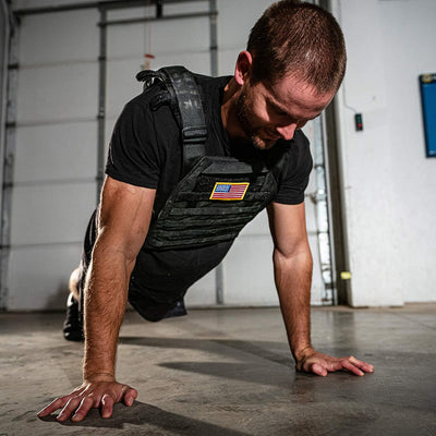 Weight Vest Plates - 3.75LB - 10lb Total Vest Weight