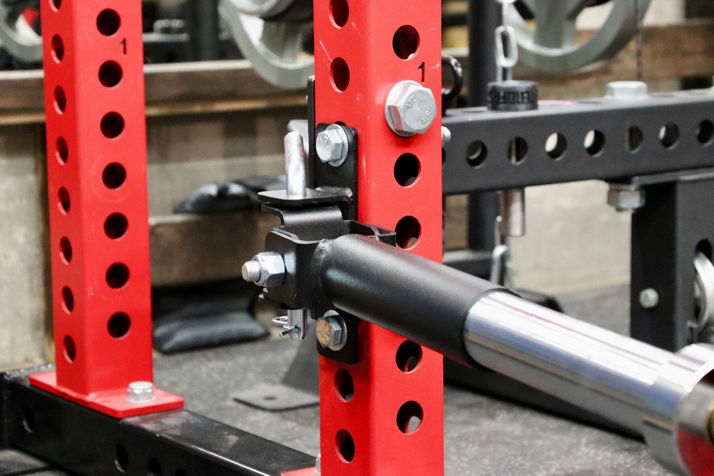 Rack Mounted Landmine Attachment