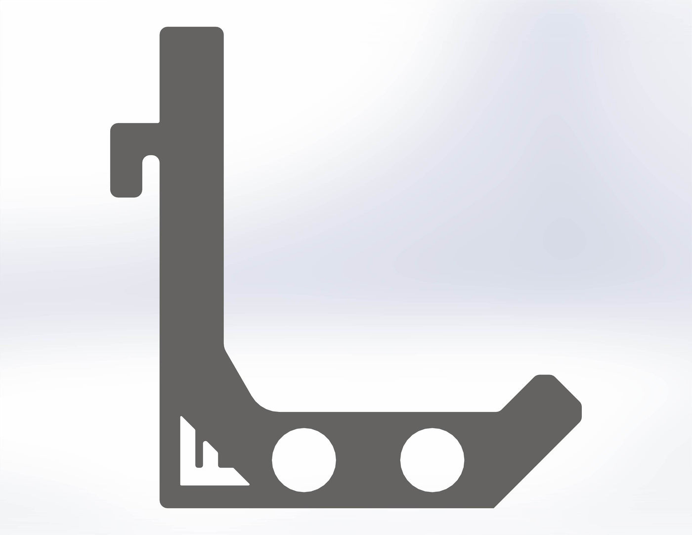 IronKeep QuickHANG Storage Hook – ¼” USA Steel Quick-Attach Rack Hook for Weight Plates, Bands & Cable Attachments