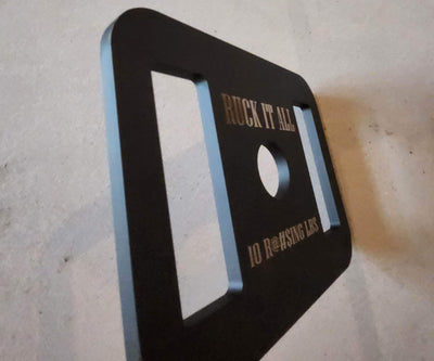 10 LB Weight Vest Plate With Center Hole And Handle