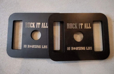 10 LB Weight Vest Plate With Center Hole And Handle