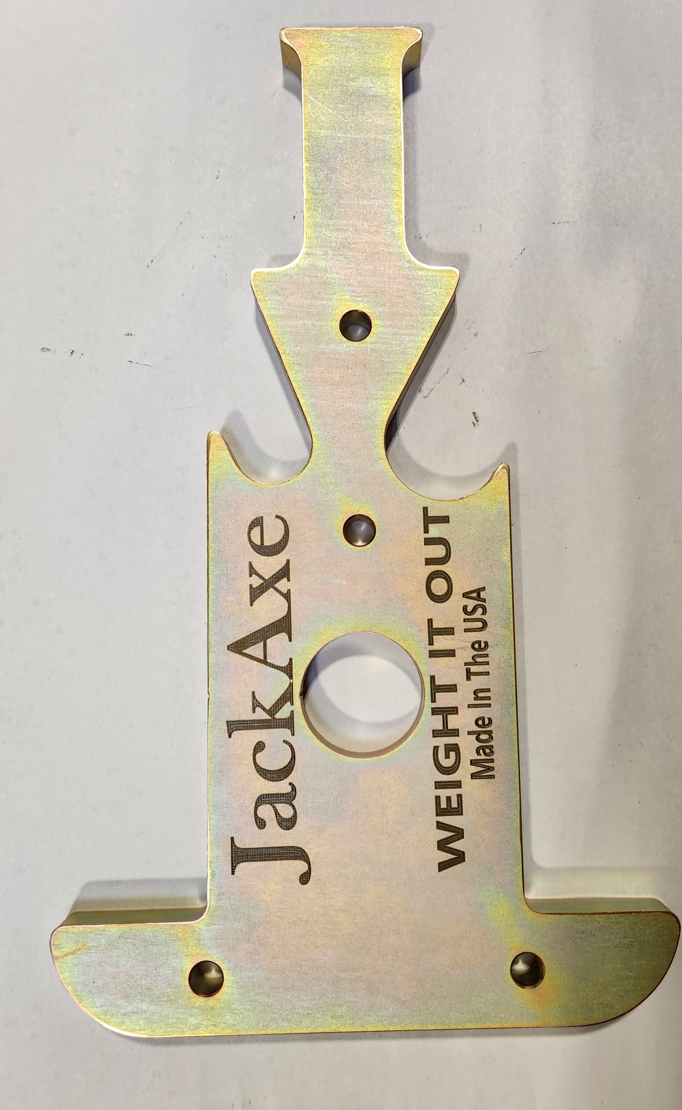 "JackAxe" Thin Multifunctional Deadlift Barbell Jack