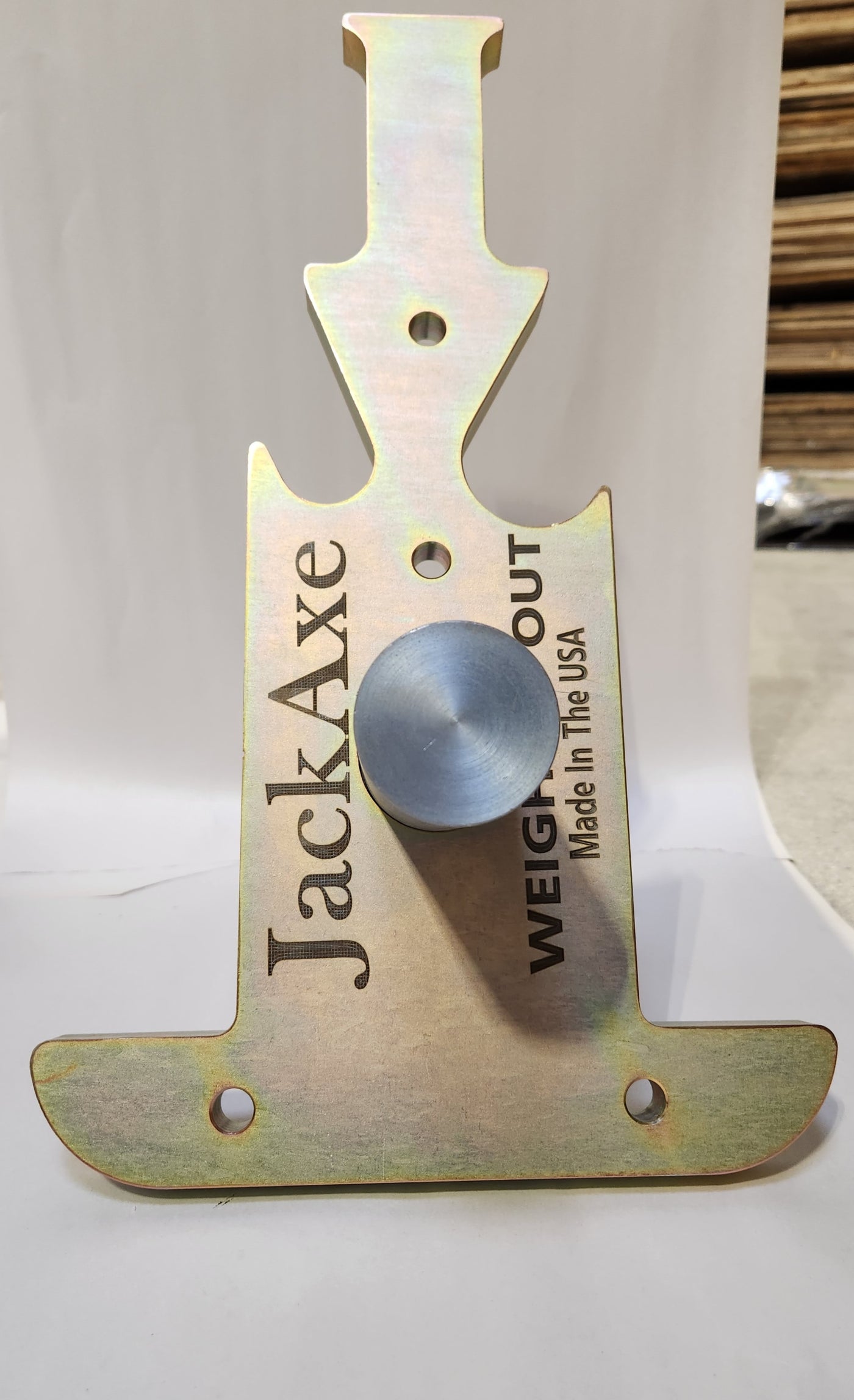 "JackAxe" Thin Multifunctional Deadlift Barbell Jack