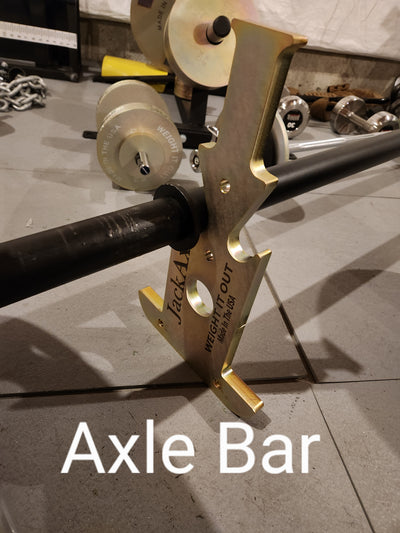 "JackAxe" Thin Multifunctional Deadlift Barbell Jack