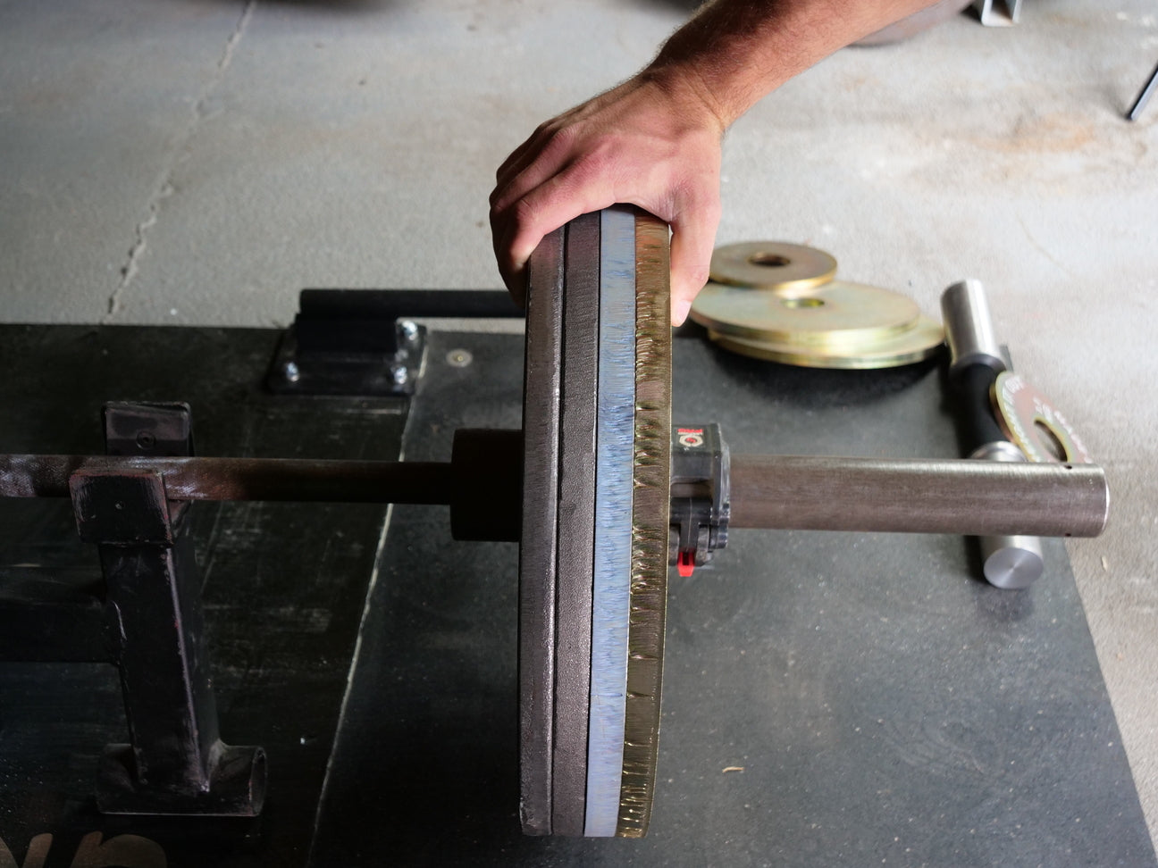 Cast Iron Machined Weight Plate Pairs