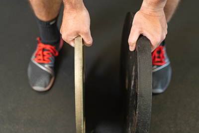 45 Pound Solid Steel Weight Plate Pair