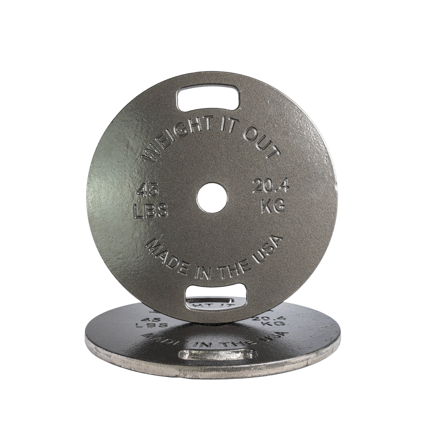 45 LBs Cast Iron Weight Plate Pair (Free Shipping!)