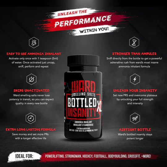 Ward Smelling Salts Bottled Insanity XL Bottle