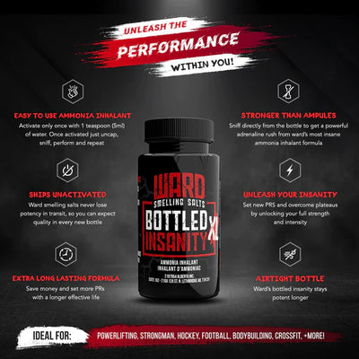 Ward Smelling Salts Bottled Insanity XL Bottle
